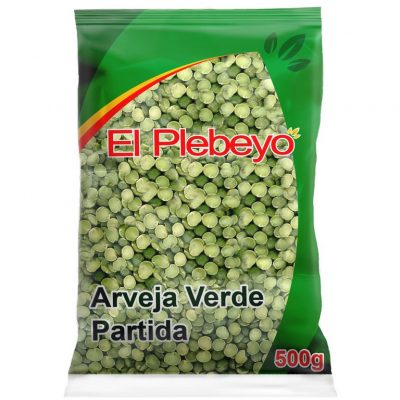 Split Green Peas El Plebeyo 500g - Nutritious Legume