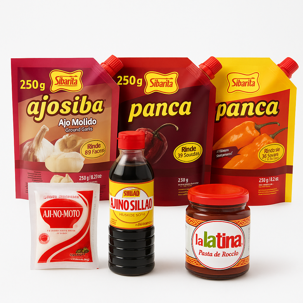 Kit Completo de Anticuchos - 6 Ingredientes Auténticos