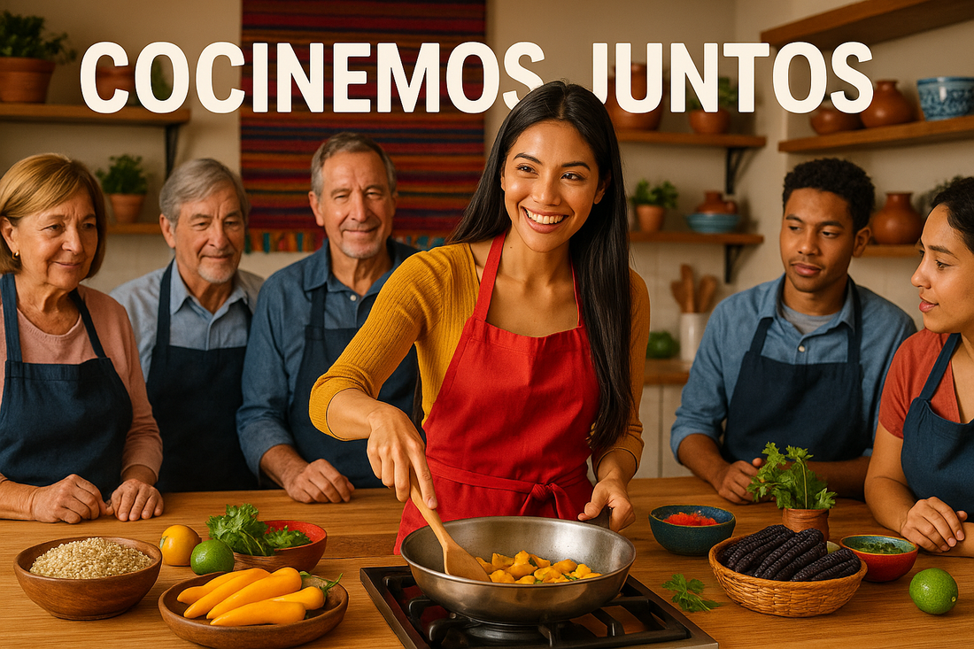 🍽️ COCINEMOS JUNTOS - Aprende Cocina Peruana Auténtica con Norma
