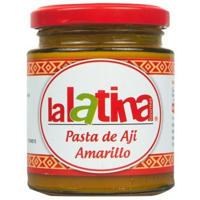 Peruvian Yellow Chili Paste La Latina 225g - Authentic Hot Spice