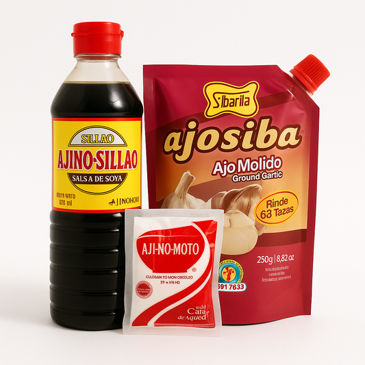 Kit de Arroz Chaufa - 3 Ingredientes Auténticos