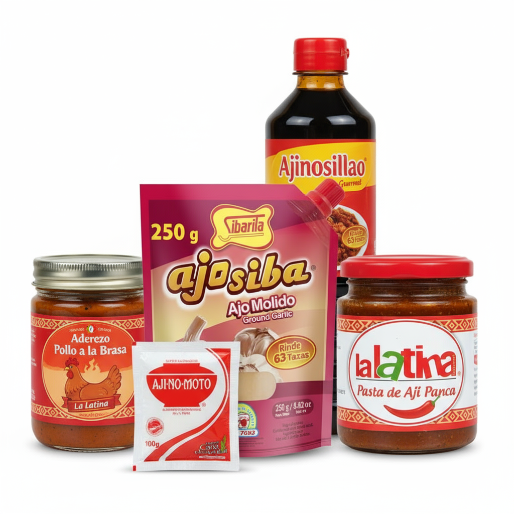 🍗 Peruvian Rotisserie Chicken Kit - 5 Authentic Ingredients 