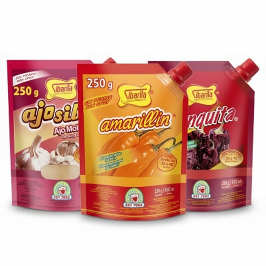 Sibarita Complete Pack - Garlic + Amarillin + Panquita Doypack 250g